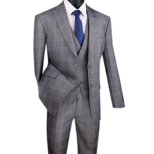 Dress Suit 2 Piece 2 Button Textured